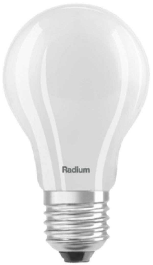 Radium LED Standardlampe 7,5W warmweiss matt Sockel E27