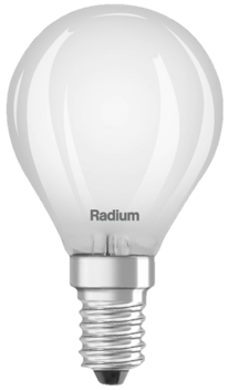 Radium LED Tropfenlampe 5,5W warmweiss matt Sockel E14