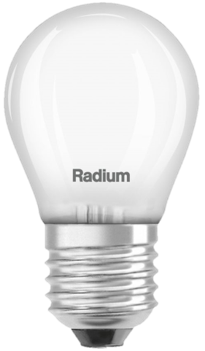 Radium LED Tropfenlampe 4,8W warmweiss matt dimmbar Sockel E27