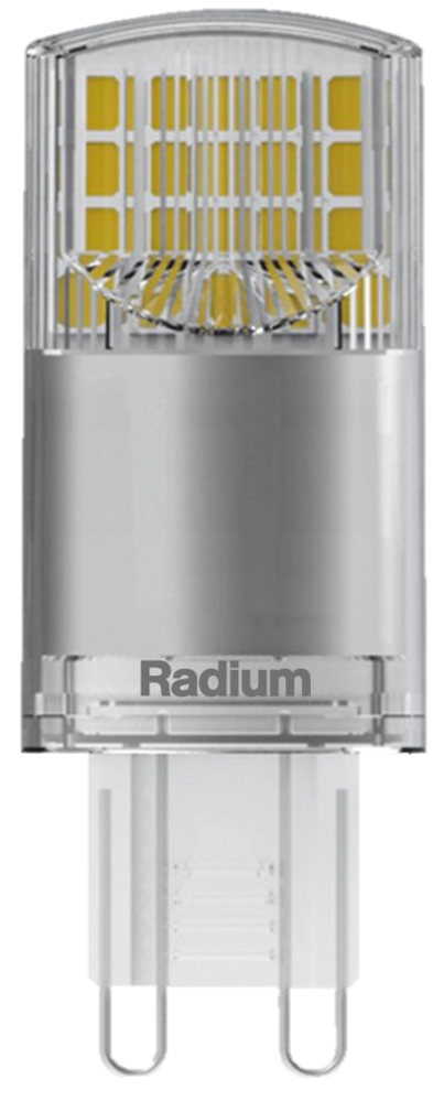 Radium LED Stiftsockellampe 230V 3,5W 350lm warmweiss dimmbar Sockel G9
