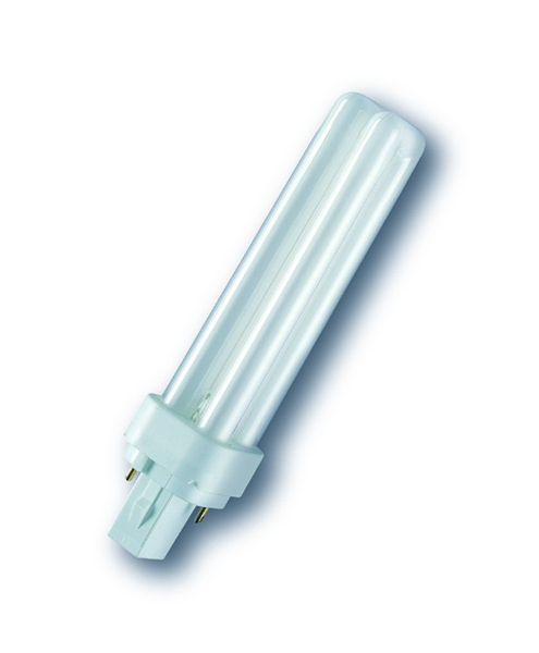 Radium Kompakt-Leuchtstofflampe 10W extra warmweiss Sockel G24d-1