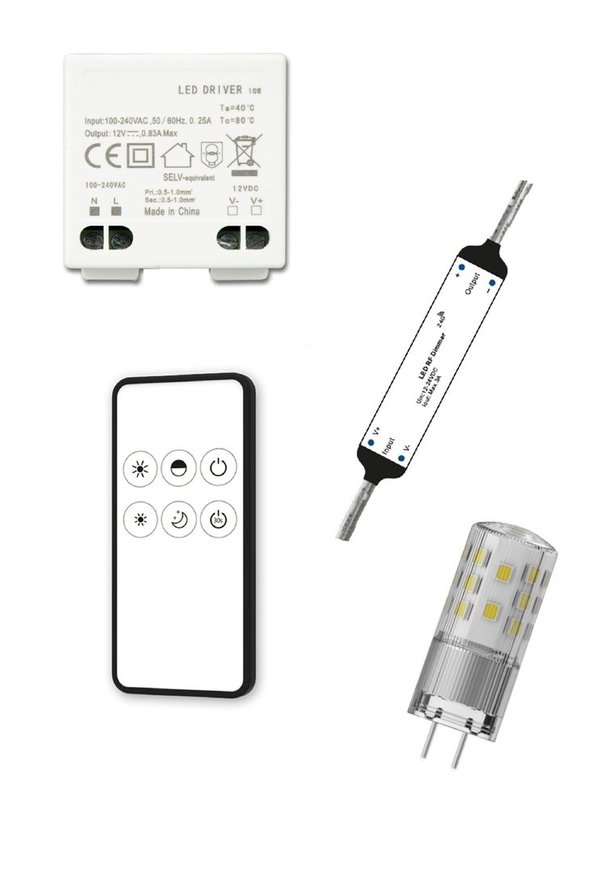 Oligo Pull-It LED Umrüstset 3 für Pendelleuchte 1-flg. dimmbar mit Fernbedienung